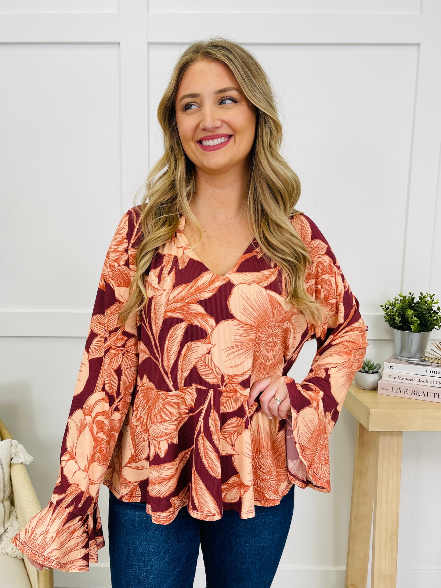 The Painted Bloom Top