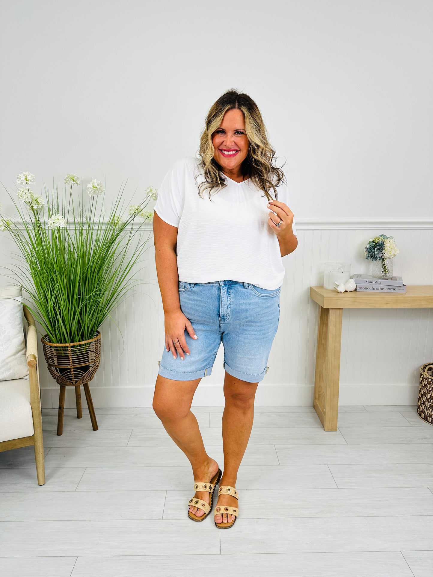 The Perfect Length Mid Thigh Tummy Control Shorts