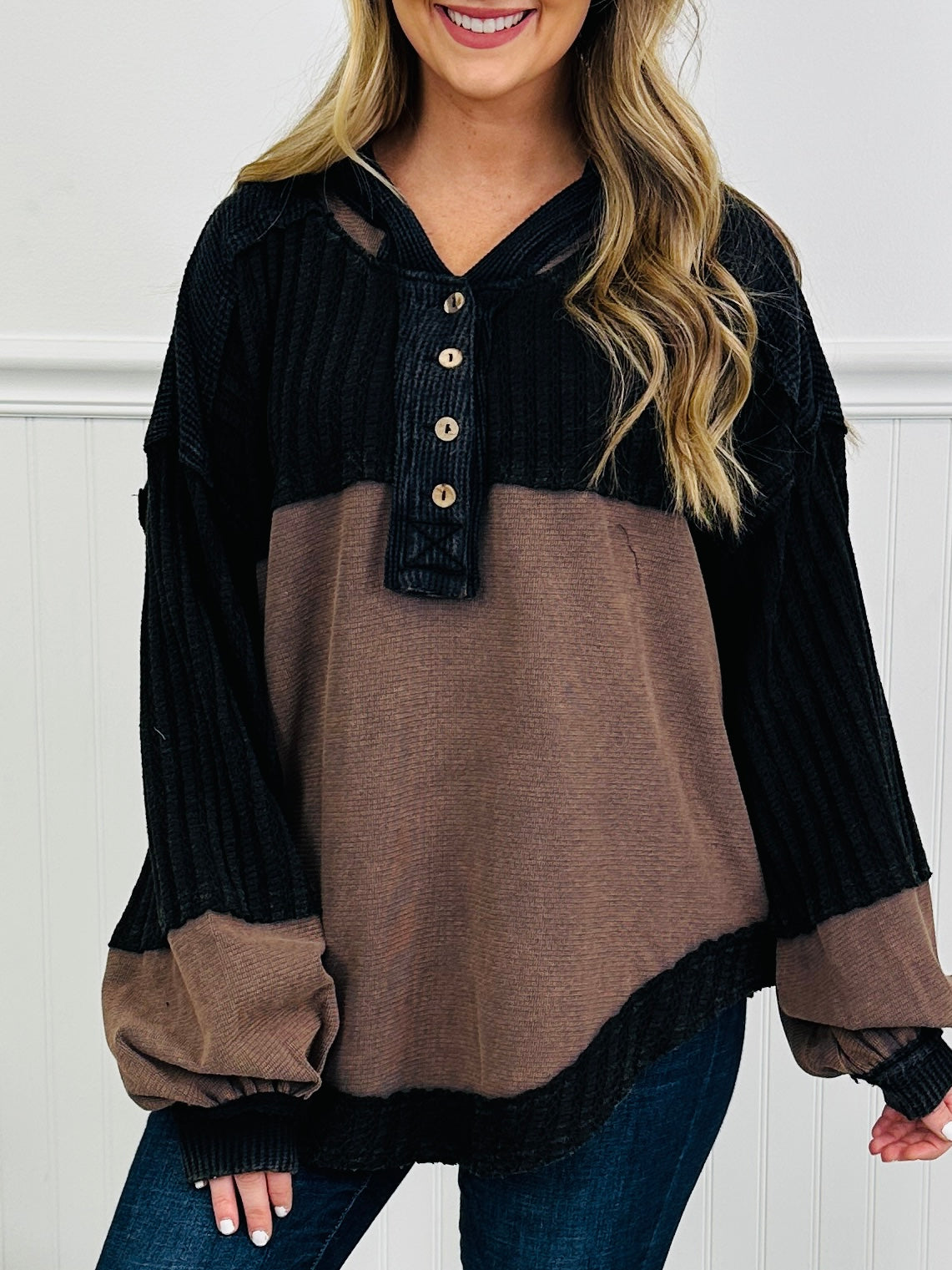 Cozy Keepsake Pullover in Black