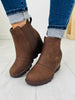 Grounded Glam Booties in Brown