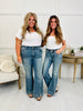 Judy Blue Main Attraction Vintage Wash Flares