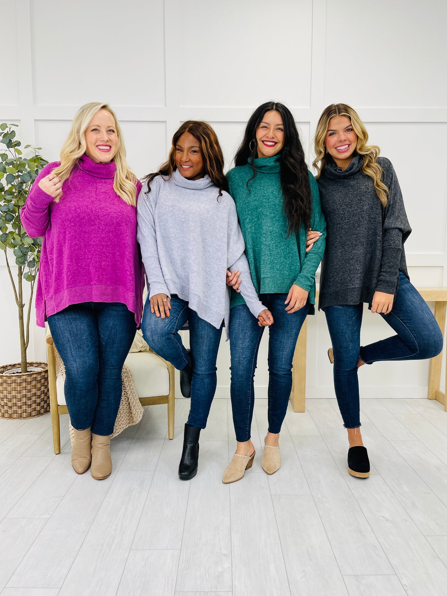 DOORBUSTER! Simple Splendor Sweater- Multiple Colors!