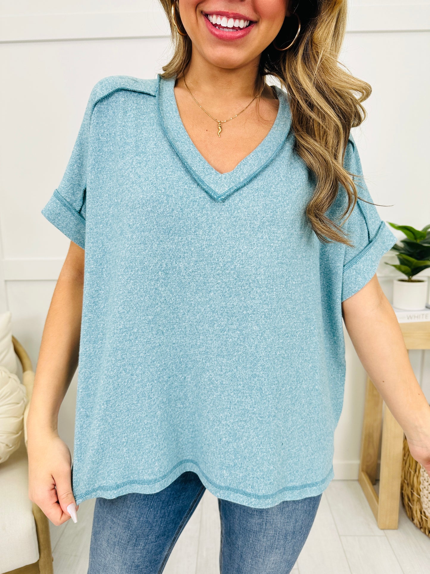 DOORBUSTER! Daybreak Dreams Top- Multiple Colors!