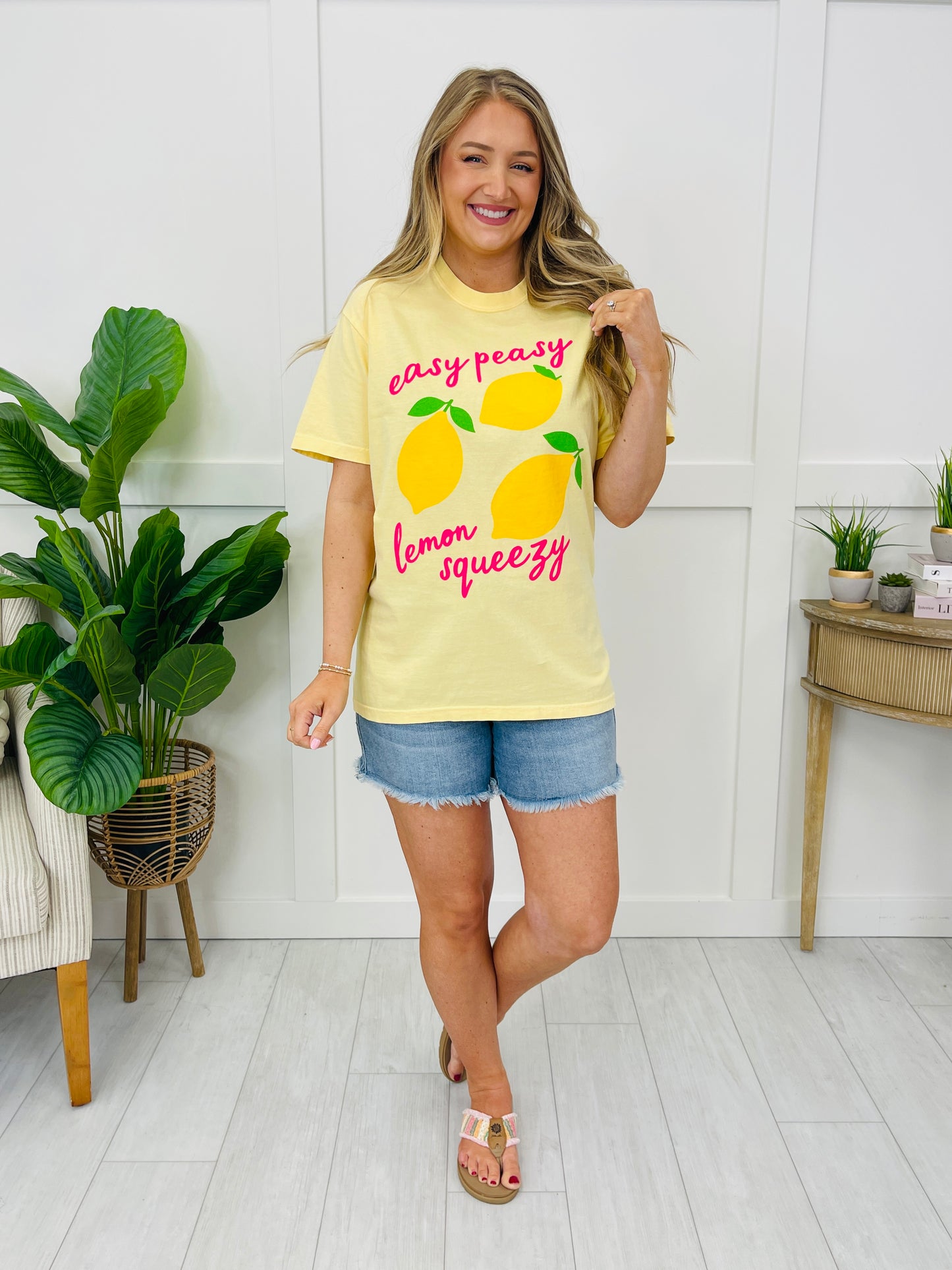 Easy Peasy Lemon Squeezy Graphic Tee