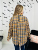 Golden Hour Charm Flannel In Sunrise