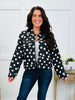Dreaming In Dots Jacket In Black