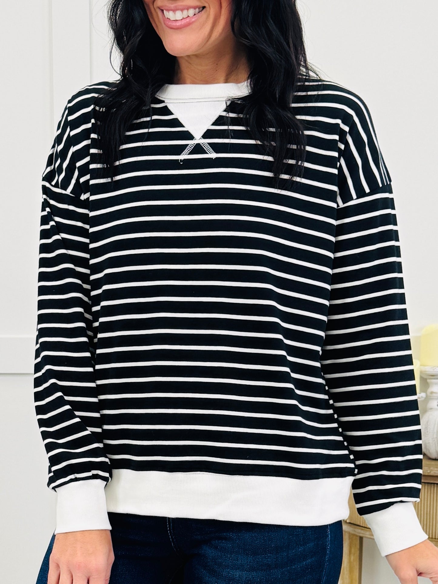 The Classic Stripe Top In Multiple Colors