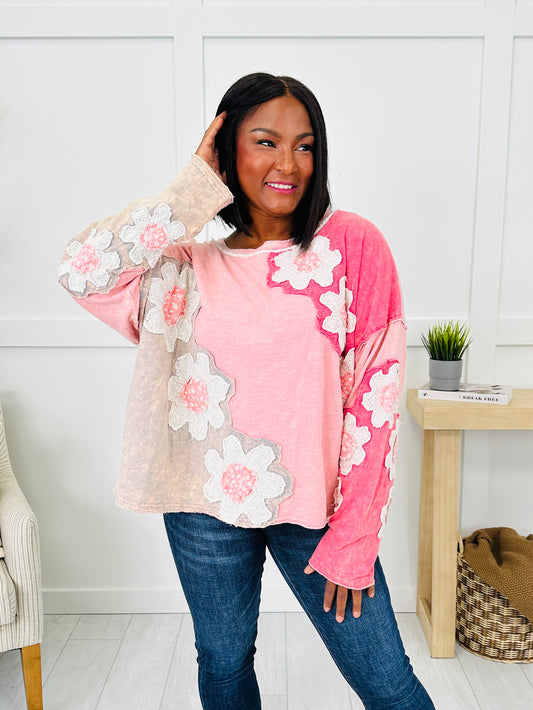Faded Florals Top