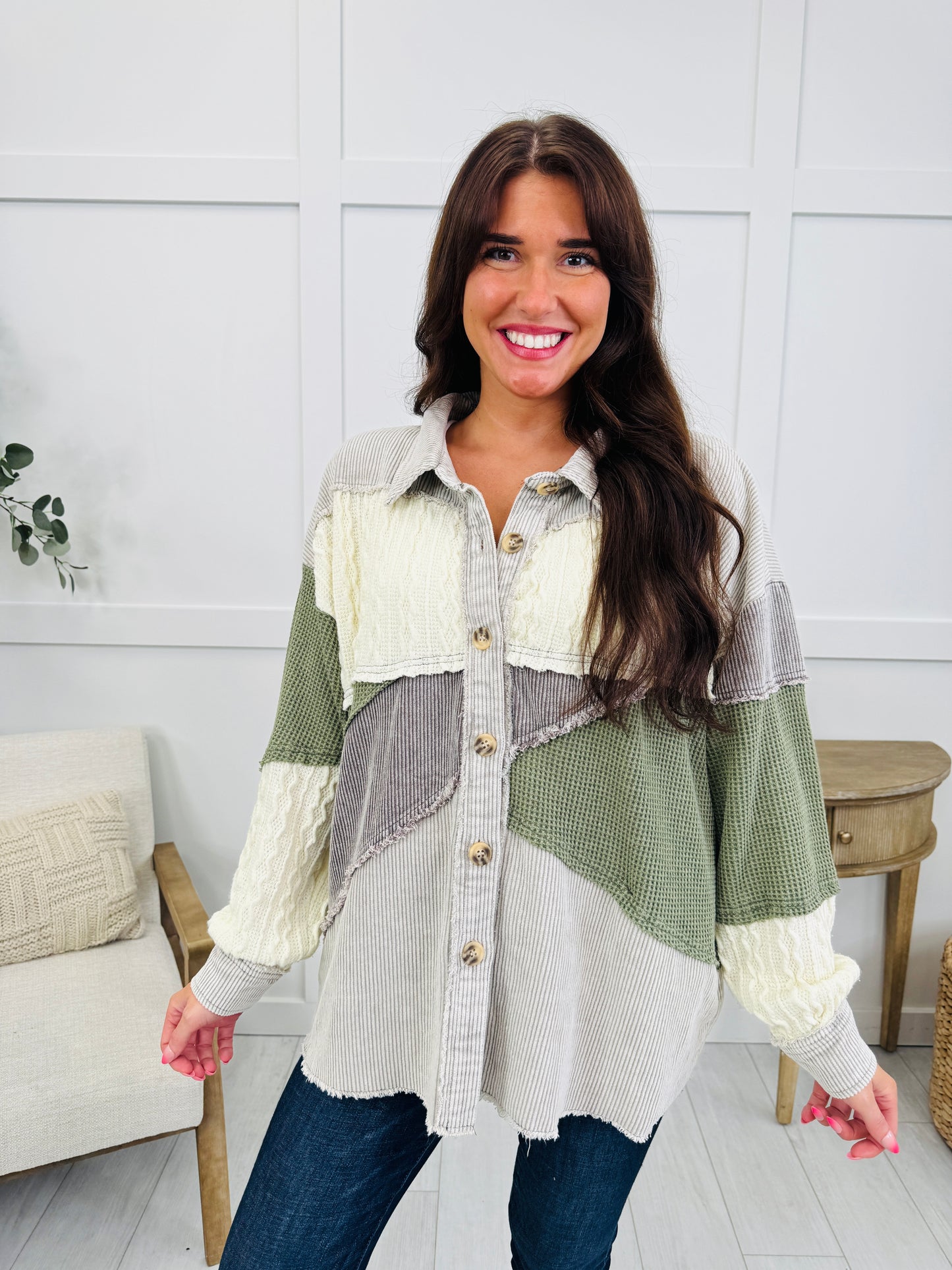 Willow Creek Jacket In Olive