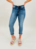 Restock! Judy Blue REG/CURVY Go Against The Grain Capri Jeans