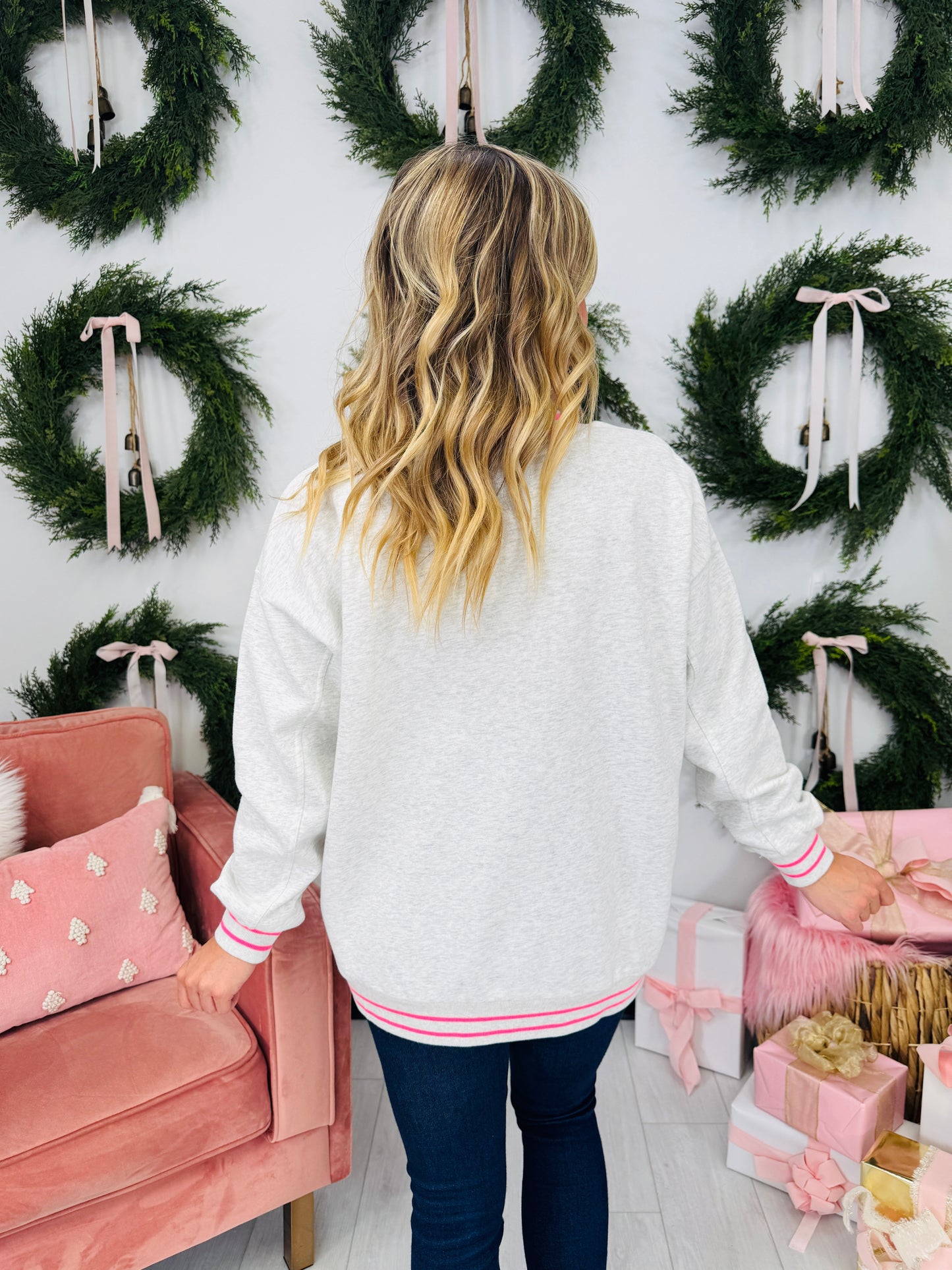 Ho Ho Holiday Mood Crewneck