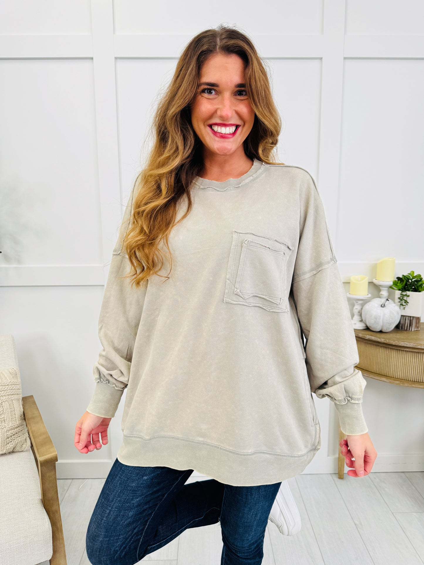 Weekend Wash Pullover In Multiple Colors