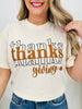 Thanksgiving Graphic Tee- Multiple Colors!