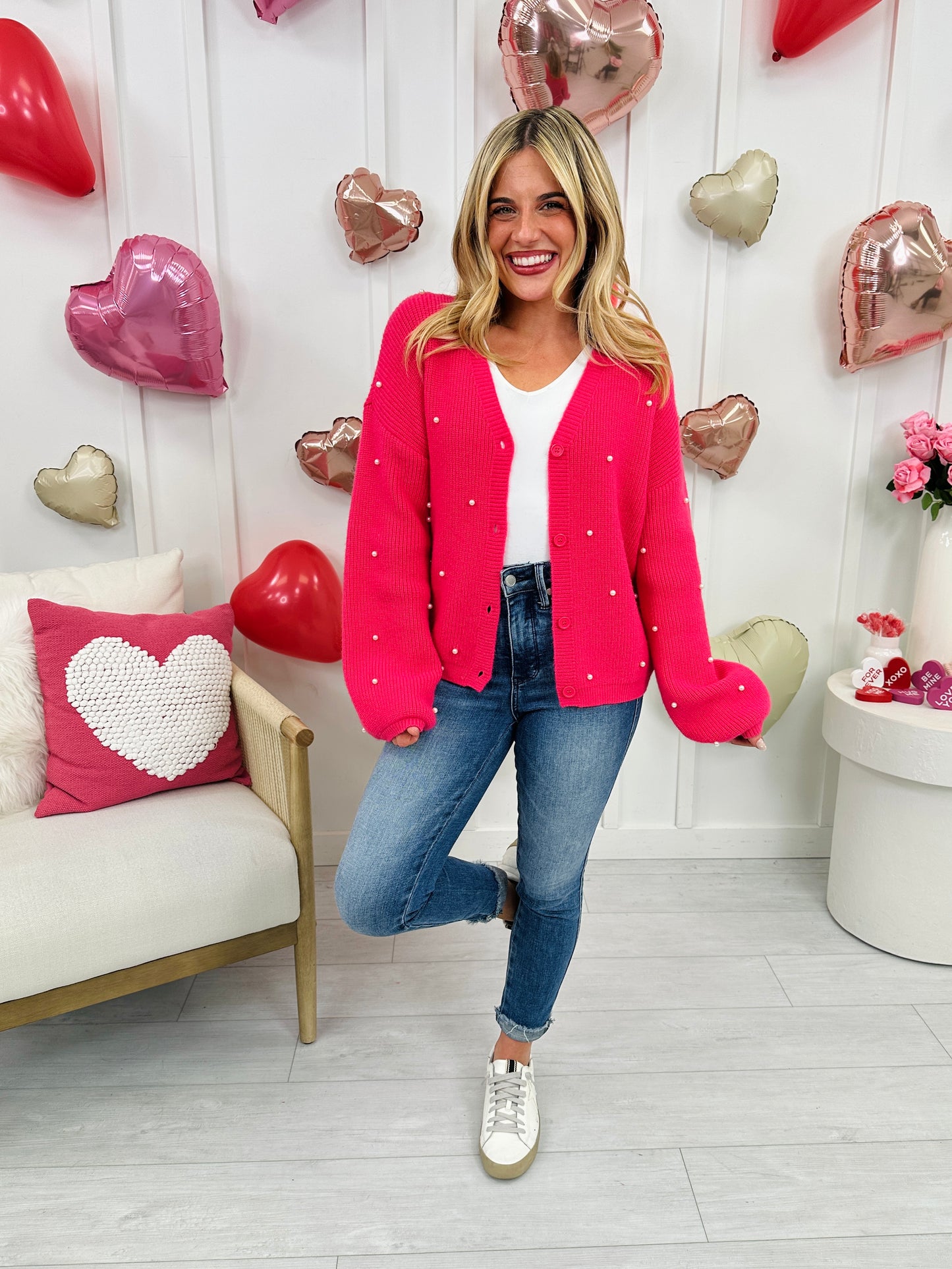 Pretty in Pink Cardigan