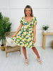 Enchanted Garden Dress in Leaf