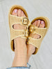 Step Above The Rest Platform Raffia Sandals