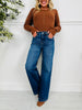With You In Mind Wide Leg Tummy Control Jeans in Four Inseams