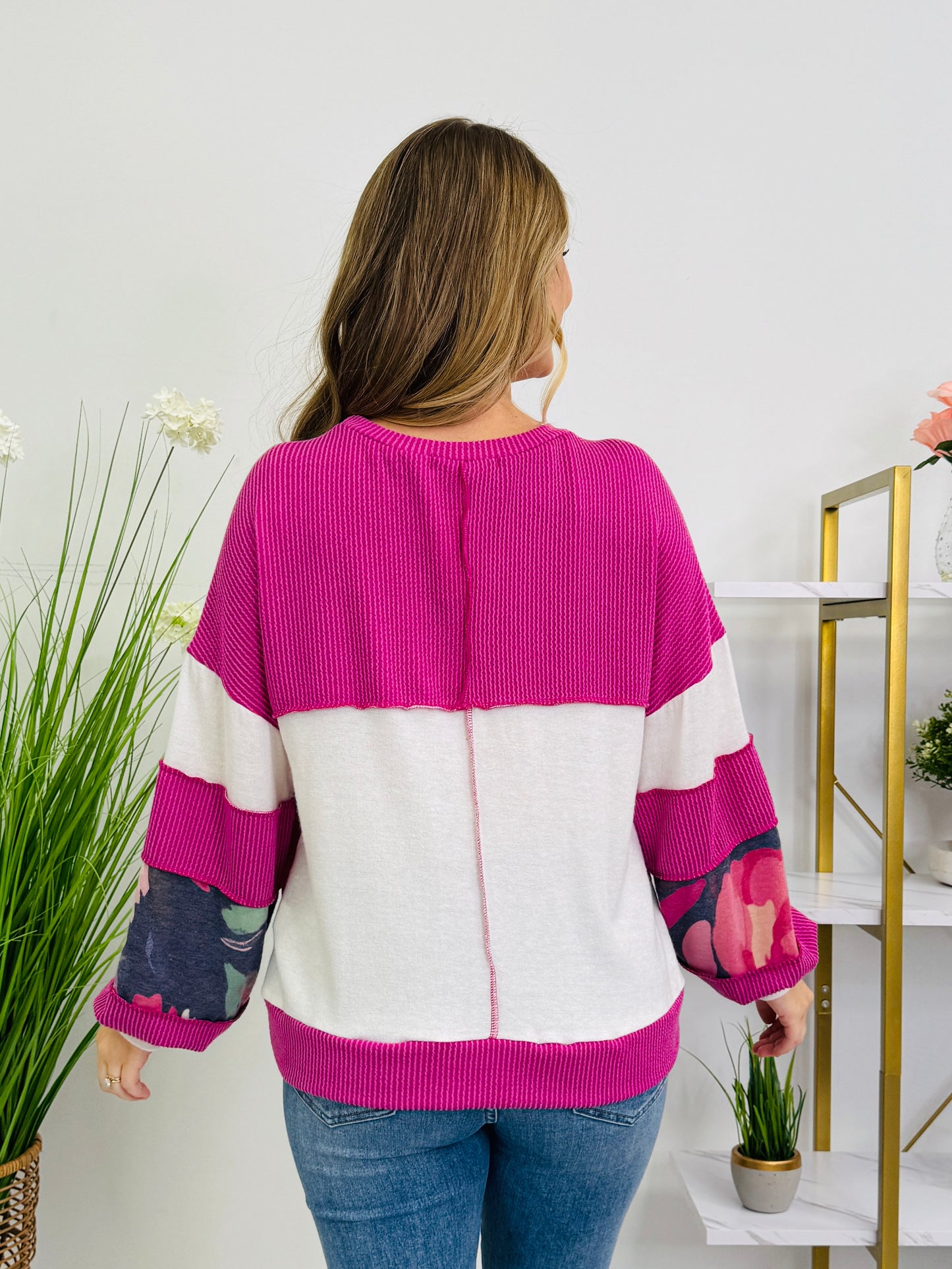 Boldly Bloomed Pullover