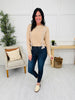 Ribbon Dreams Sweater in Taupe