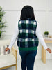 Patterned Pathway Vest in Green