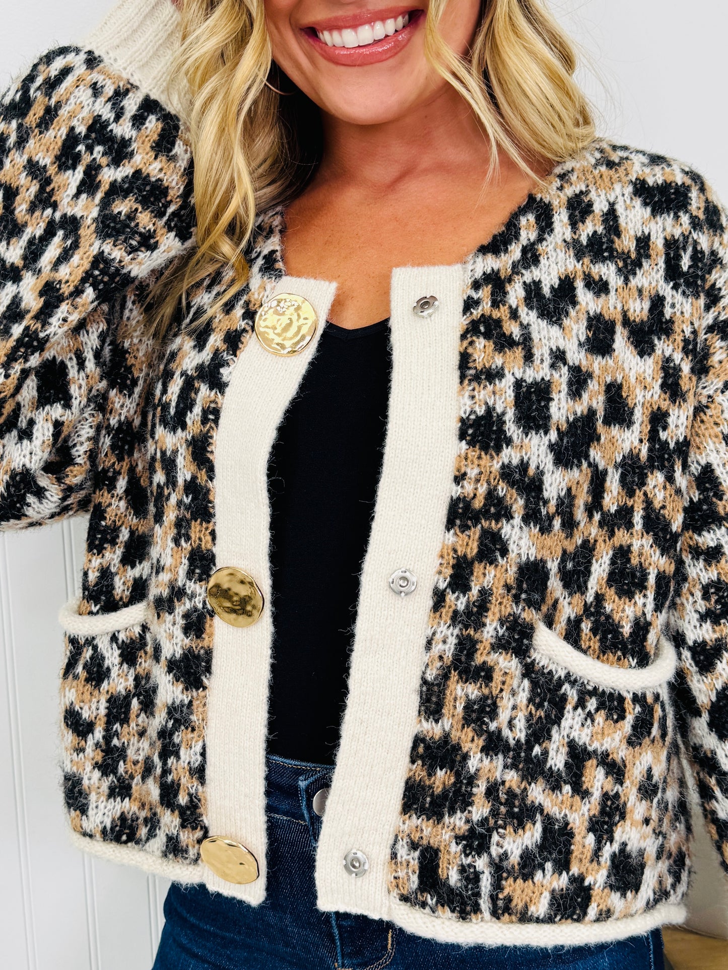 Leopard Luxe Cardigan