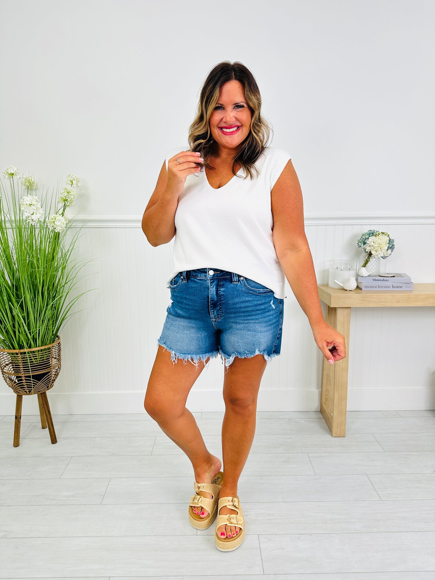 Summer On Repeat Tummy Control Shorts