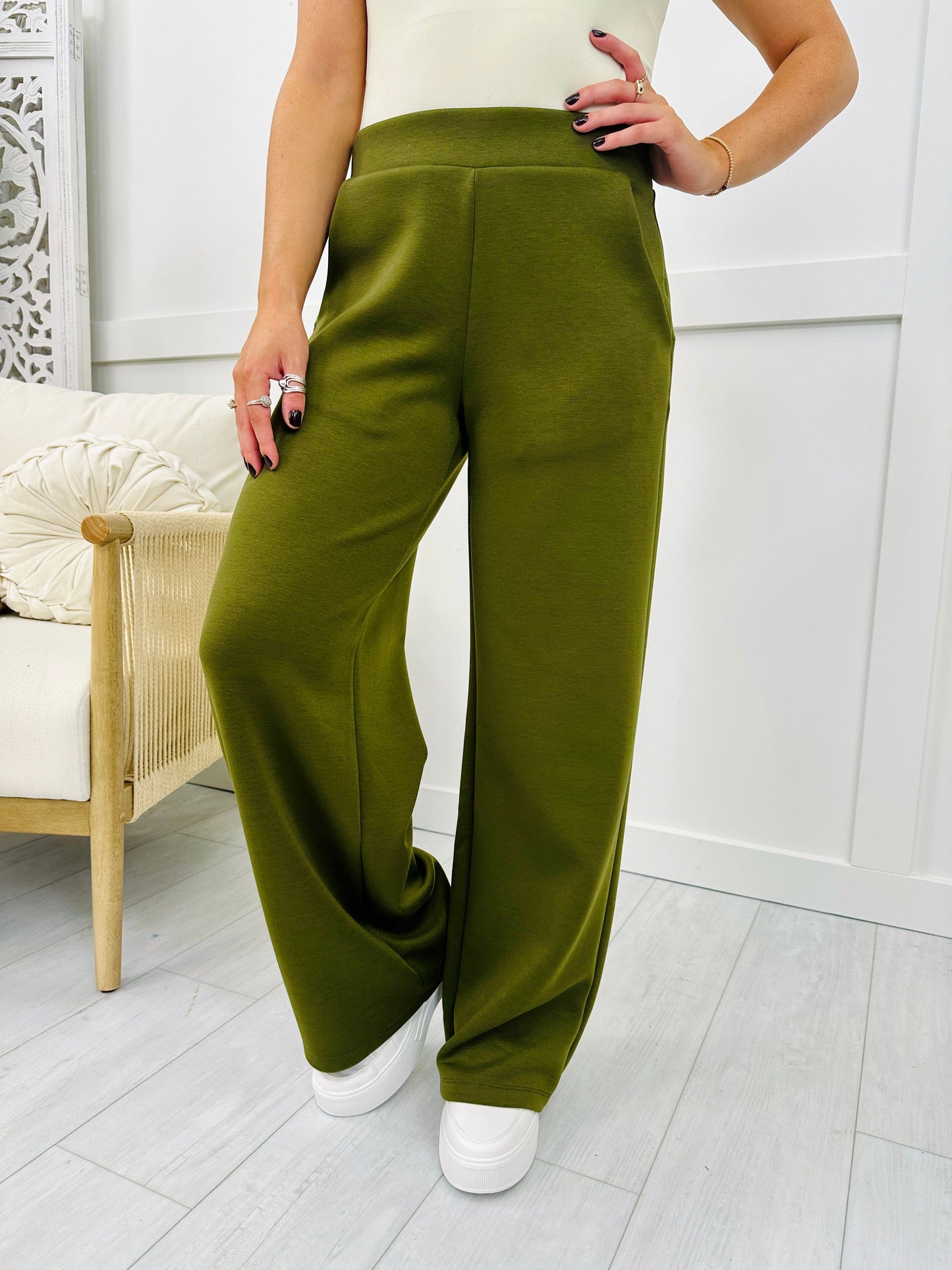 REG/CURVY On The Go Wide Leg Bottoms- Multiple Colors!