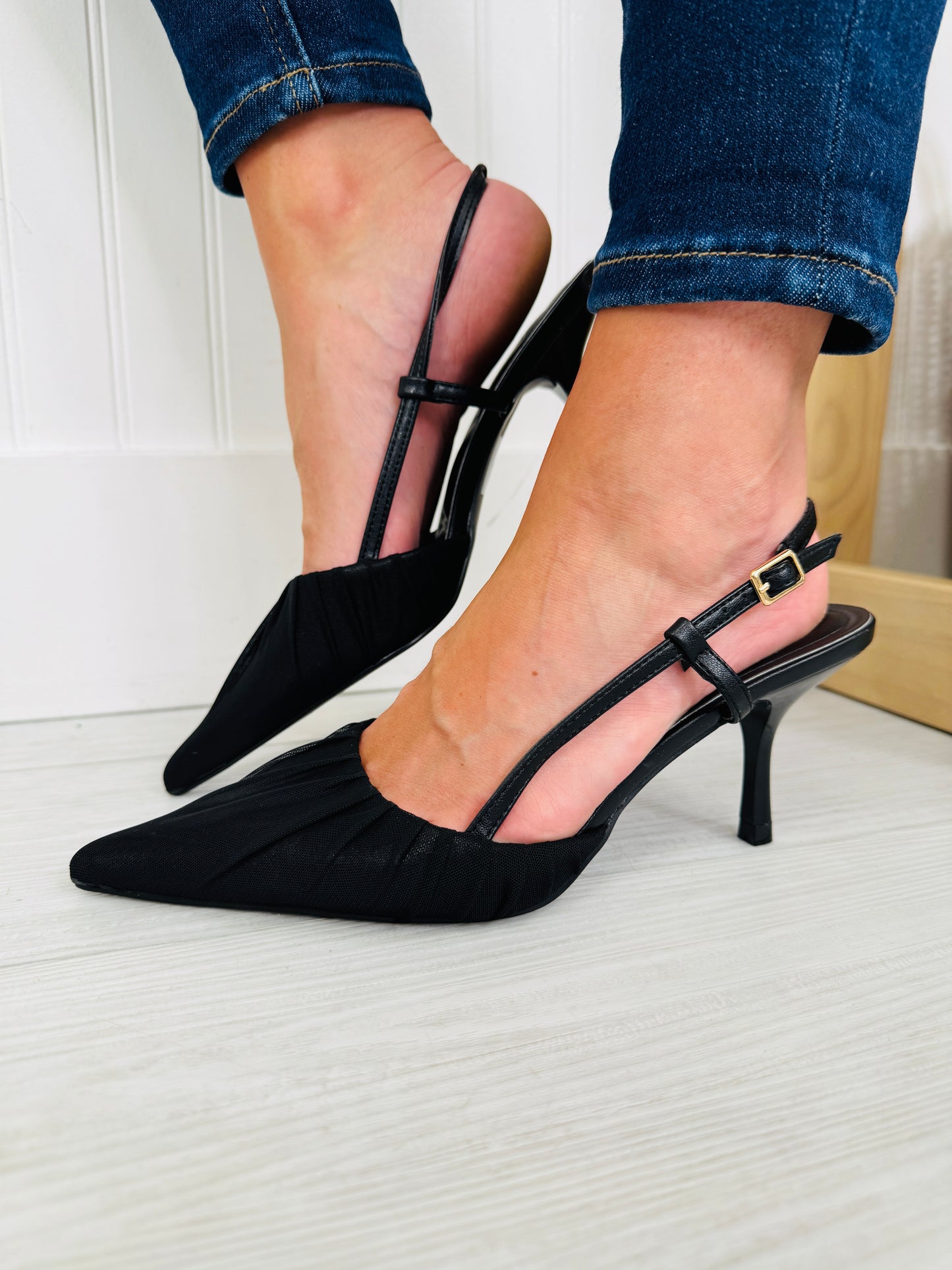 City of Lights Heels In Black