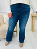 Judy Blue Wrapped in Love Thermal Bootcut Jeans in Reg/Curvy