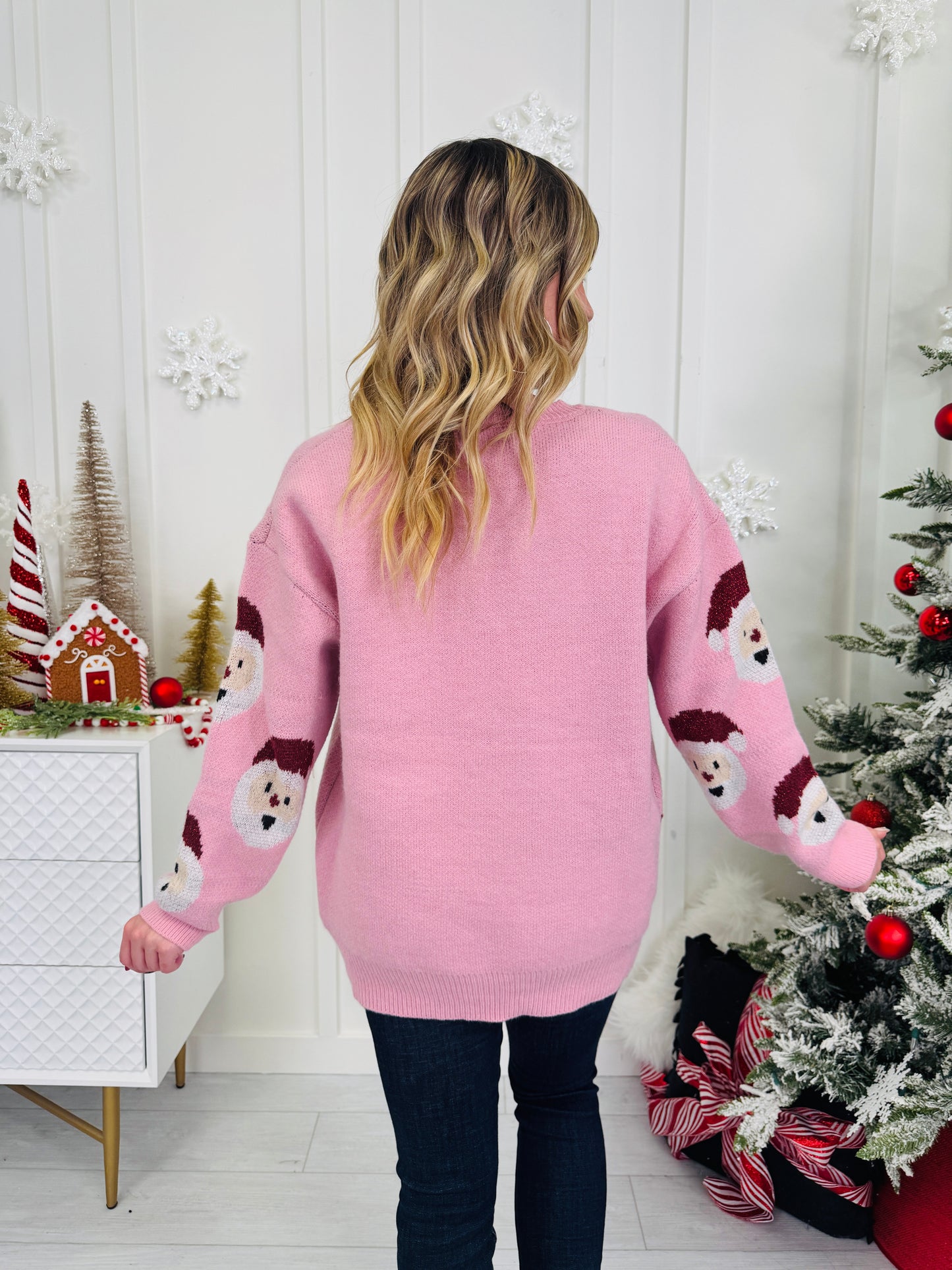 Santa Squad Sweater In Multiple Colors