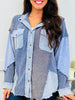 Off Duty Blues Shacket