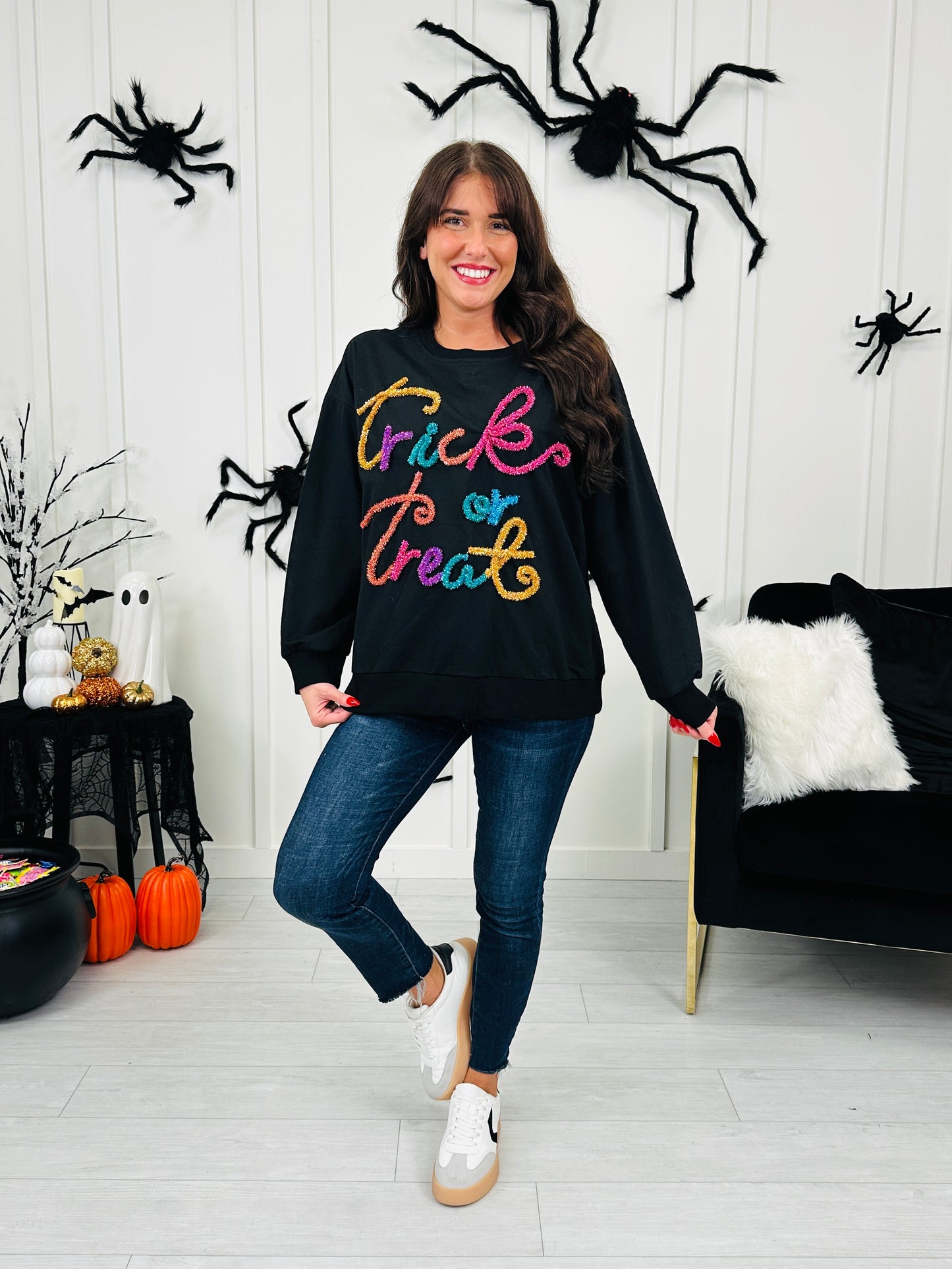 Tricks & Treats Sparkle Top