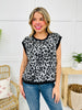 Prowling In Style Top in Grey/Black