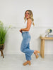 Double the Fun Wide Leg Cropped Tummy Control Jeans