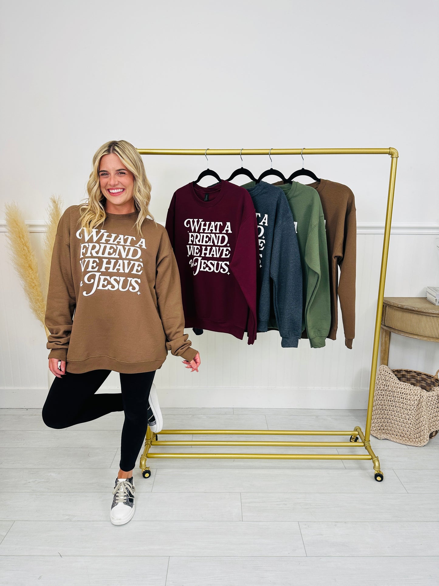 What a Friend We Have in Jesus Crewneck Sweatshirt