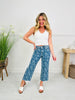Judy Blue Daisy Daze Cropped Wide Leg Jeans