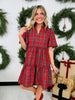 Plaid For The Holidays Dress