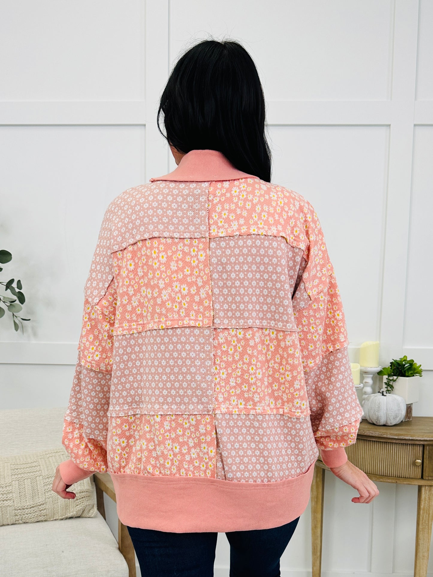 Champagne Nights Sweater In Pink