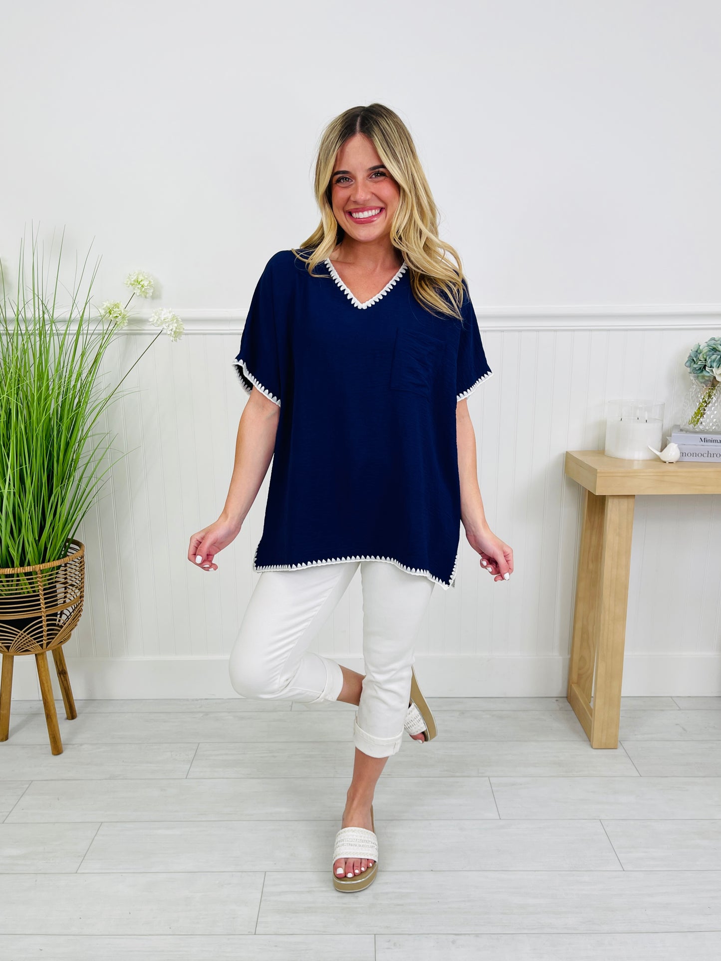 Whip Into Spring Top in Multiple Colors