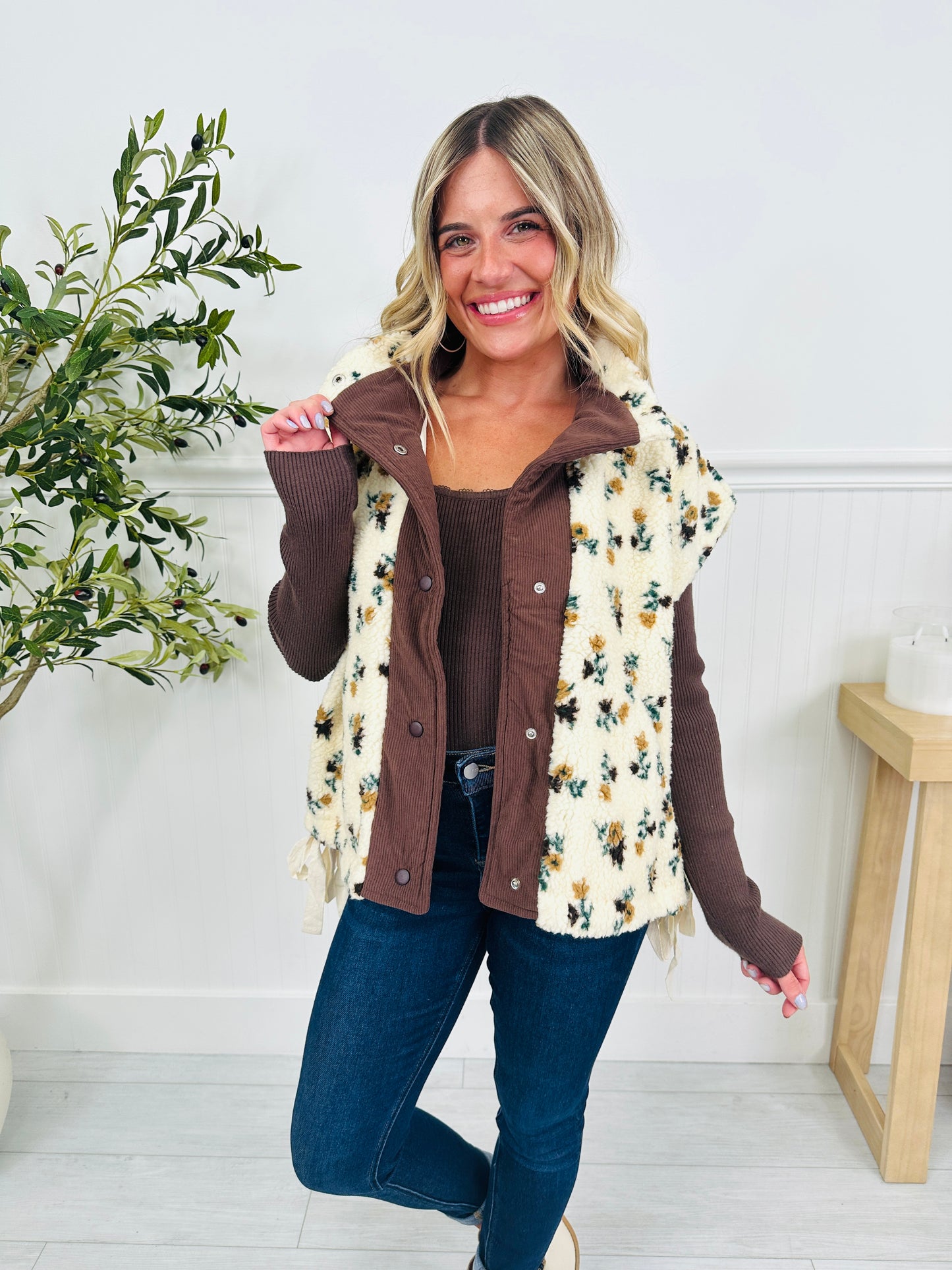 Falling for Florals Vest
