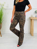 Judy Blue Leveled Up Leopard Bootcut Jeans