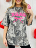 XOXO Camo Graphic Tee