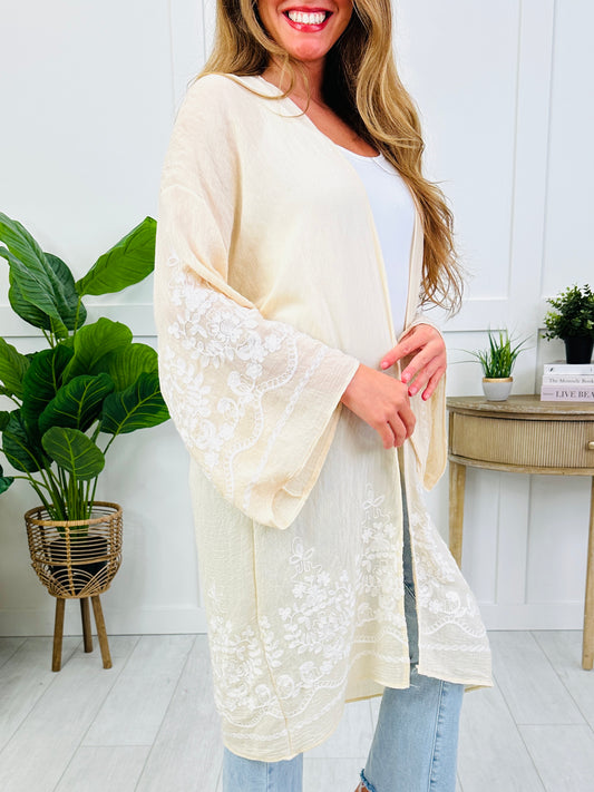 Gentle Grace Kimono in Cream