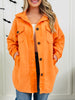 DOORBUSTER! Breezy Commute Shacket in Lt Orange