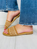 Sunwoven Slides In Tan