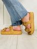 Petal Party Sandals In Natural Raffia