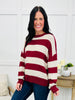 Cabin Daydream Sweater In Cabernet