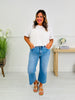 Triple The Fun Tummy Control Cropped Wide Leg Jeans in Three Inseams