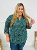 Fall Into You Top in Hunter Green