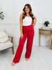 Pocket Full of Plans Pants In Red